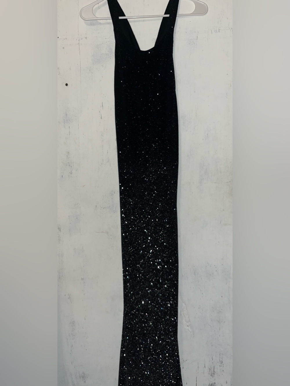 Black Sequin Maxi Dress- Elegant Evening Wear